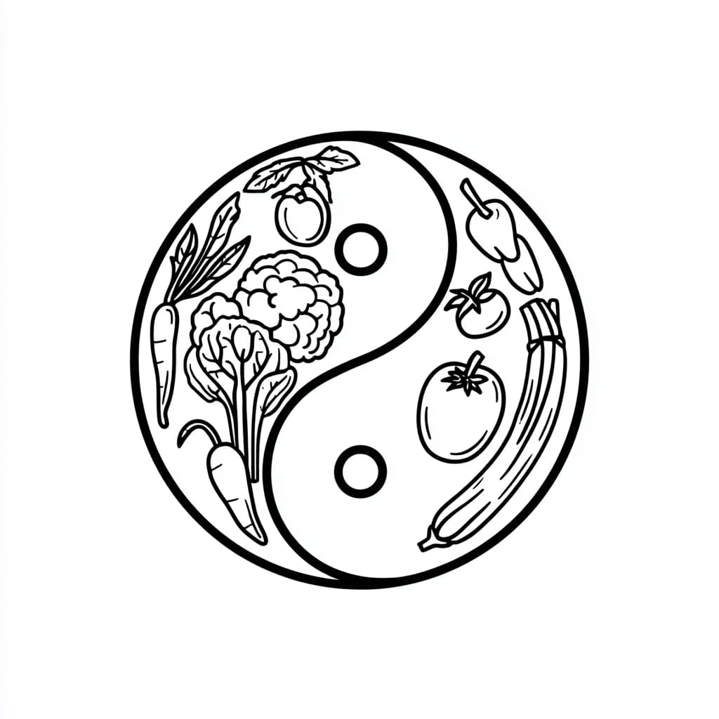 metalrooster_yin_yang_symbol_combined_with_fruits_and_vegetab_ddd09e04-0b5c-4676-9079-3308f8c44b81_0